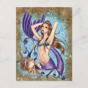 Symphoni - Ocean Mermaid Postcard