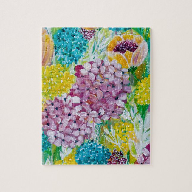 Symphony Floral Fine Art Puzzle (Vertical)
