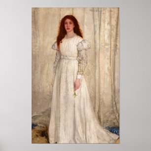 Symphony in White, No.1, The White Girl, 1862 Poster