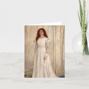 Symphony in White, No.1, The White Girl, 1862 Thank You Card