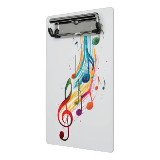 Symphony of Colors Mini Clipboard