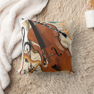 Symphony of Instruments Cushion