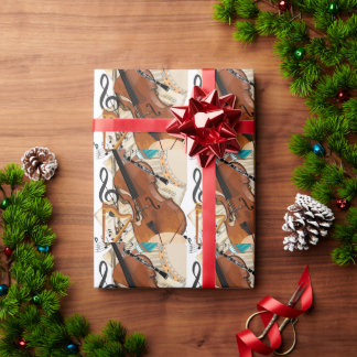 Symphony of Instruments Wrapping Paper