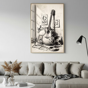 Symphony of Memory Canvas Print
