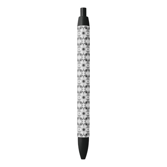 Symphony of Petals  Black Ink Pen (Front Vertical)