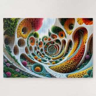 Symphony of Shapes and Colours Jigsaw Puzzle