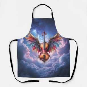 Symphony of the Moonlit Skies Apron