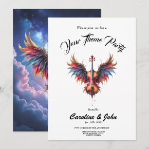 Symphony of the Moonlit Skies. Invitation