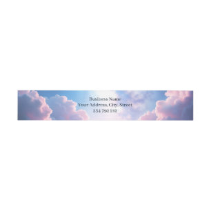 Symphony of the Moonlit Skies. Invitation Belly Band