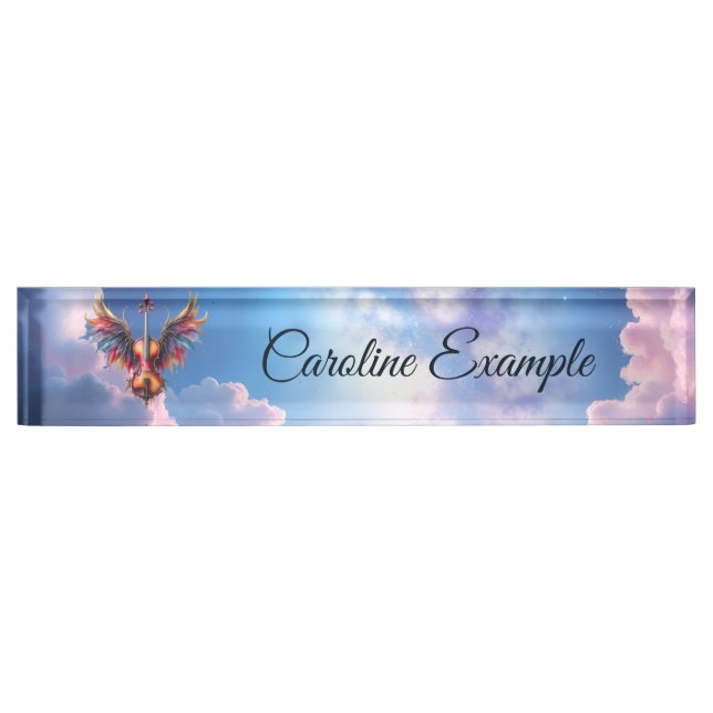 Symphony of the Moonlit Skies.  Nameplate (Front)