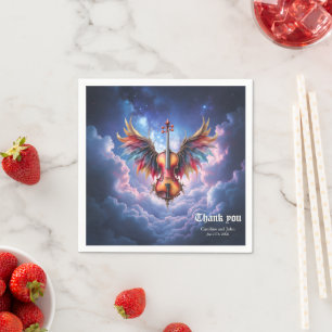 Symphony of the Moonlit Skies. Napkin