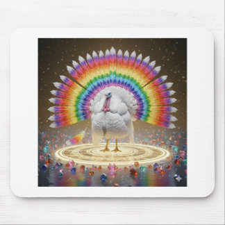 Symphony Tail Fan Mousepad