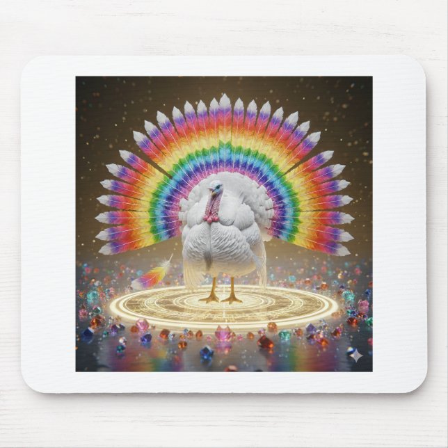 Symphony Tail Fan Mousepad (Front)