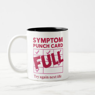 Symptom Punch Card Mug