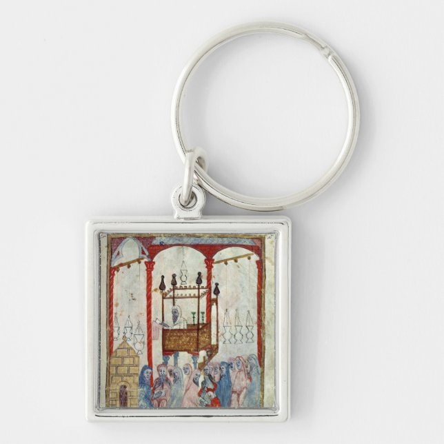 Synagogue, c.1350, Northern Spain Key Ring (Front)