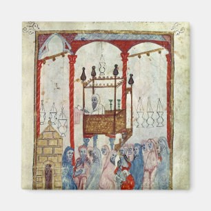 Synagogue, c.1350, Northern Spain Magnet
