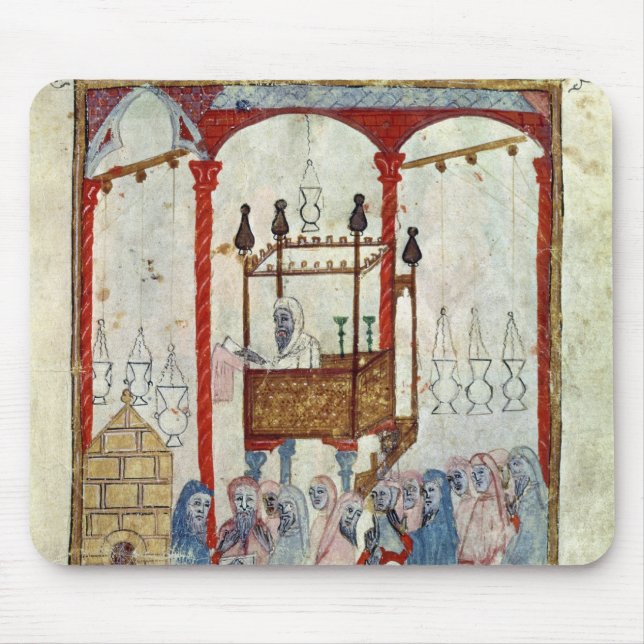 Synagogue, c.1350, Northern Spain Mouse Mat (Front)