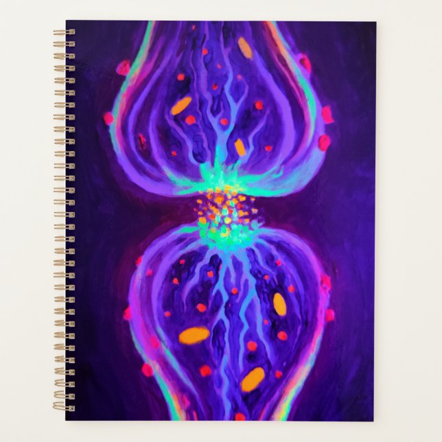 Synapse with neurotransmitters  planner (Front)