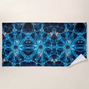Synaptic Star Beach Towel