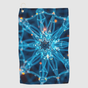 Synaptic Star Golf Towel