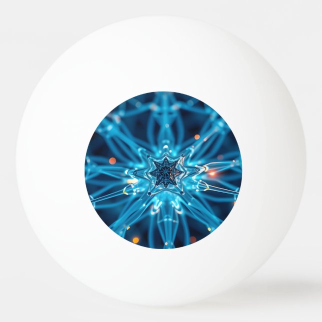 Synaptic Star Ping Pong Ball (Front)