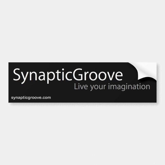 SynapticGroove - Bumper sticker (Front)