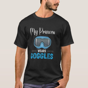 Sync Swimming My Princess Wears Goggles T-Shirt