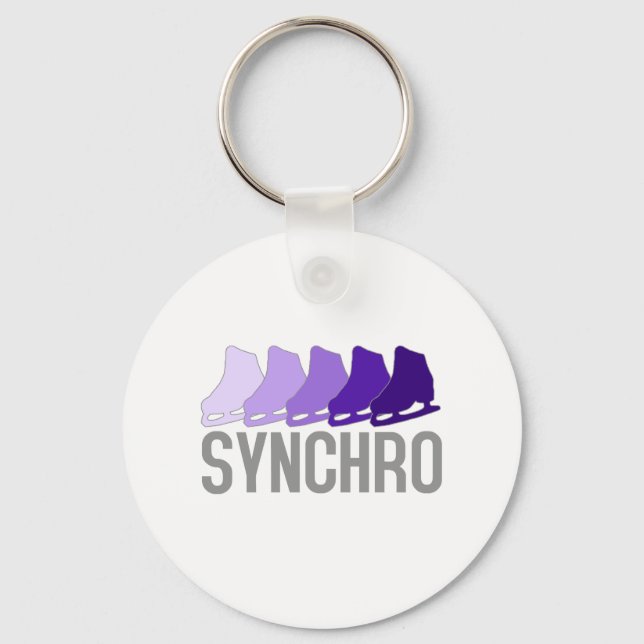 Synchro Skates Key Ring (Front)