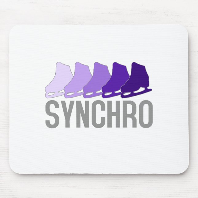 Synchro Skates Mouse Mat (Front)