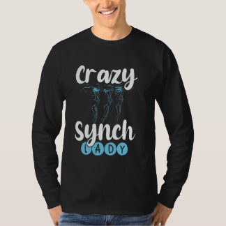 Synchro Swimmer Artistic Swimming Synchronised Swi T-Shirt