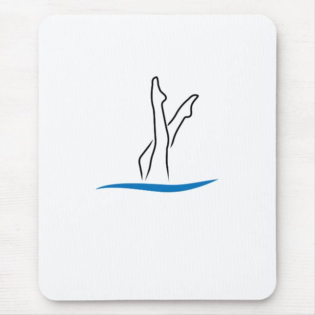 Synchro Swimming Mouse Mat (Front)