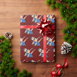 Synchro Swimming Wrapping Paper