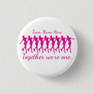 SYNCHRO TEAM FIGURE SKATING BUTTON GIFTWARE