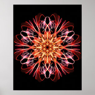 Synchronicity Weaving & Spirit of Life Unfolding Poster