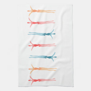 Synchronised Swim Tea Towel