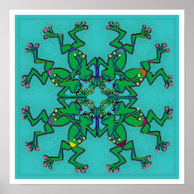 Synchronised swim team poster (Front)