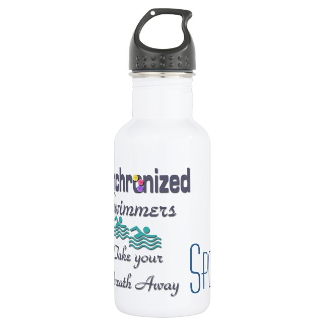Synchronised Swimming 532 Ml Water Bottle (Front)