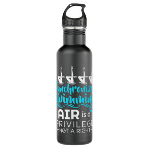 Synchronised Swimming Air Is a Privilege 710 Ml Water Bottle