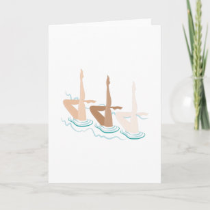 Synchronised Swimming Card