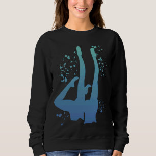 Synchronised Swimming Colorsplash Team Artistic Sw Sweatshirt