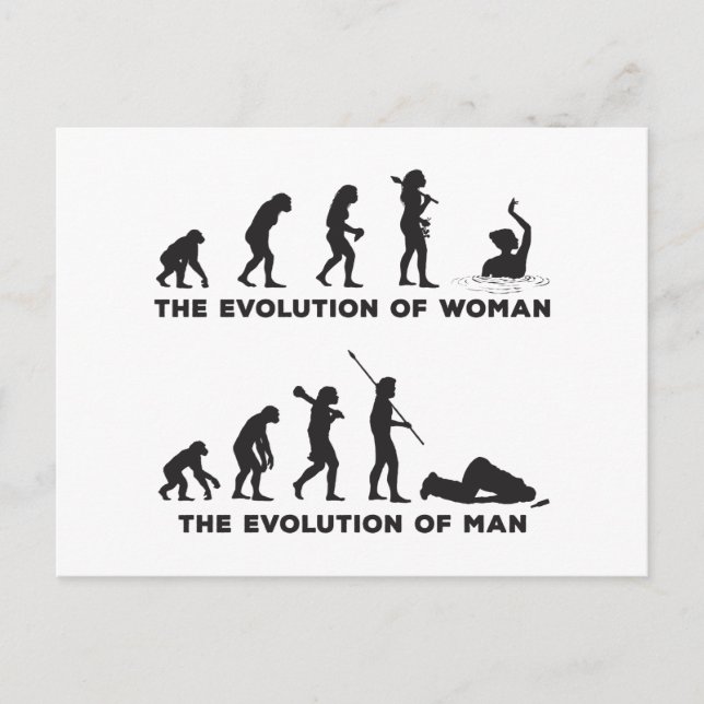 Synchronised Swimming Postcard (Front)