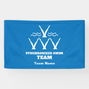 Synchronised Swimming Team Banner