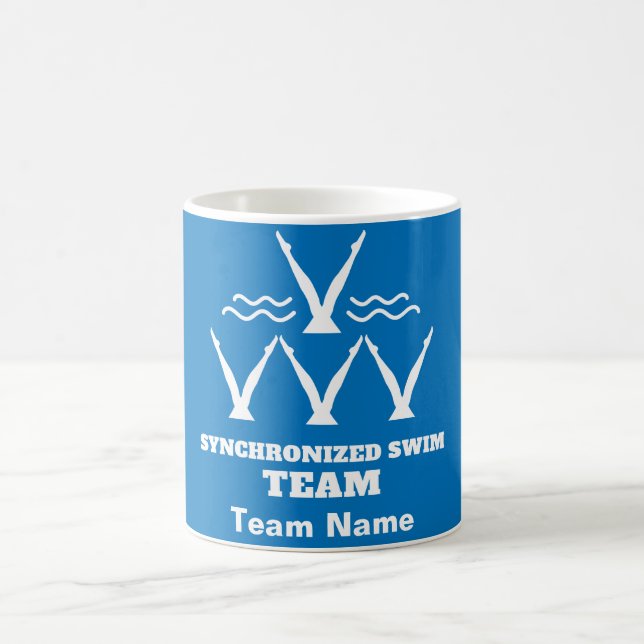 Synchronised Swimming Team Coffee Mug (Center)