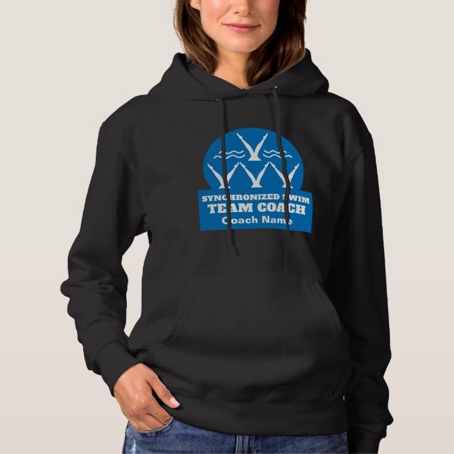 Synchronised Swimming Team Hoodie (Front)
