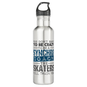 Synchronized Skating Coach Crazy 710 Ml Water Bottle