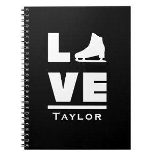 Synchronous Love And Live Figure Skating Notebook