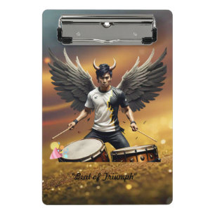 "syncing wings with victory" mini clipboard