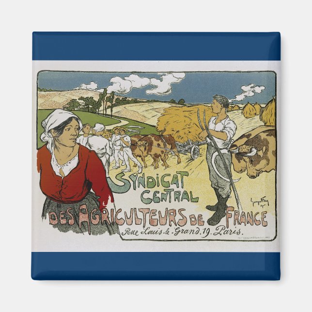 Syndicat Central Des Agricultures de France Magnet (Front)