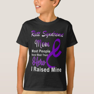 Syndrome Awareness Mum Rett Disorder Family T-Shirt