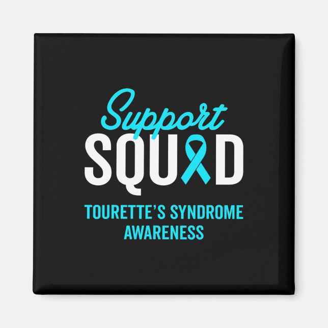 Syndrome Warrior Survivor Awareness Support Squad  Magnet (Front)